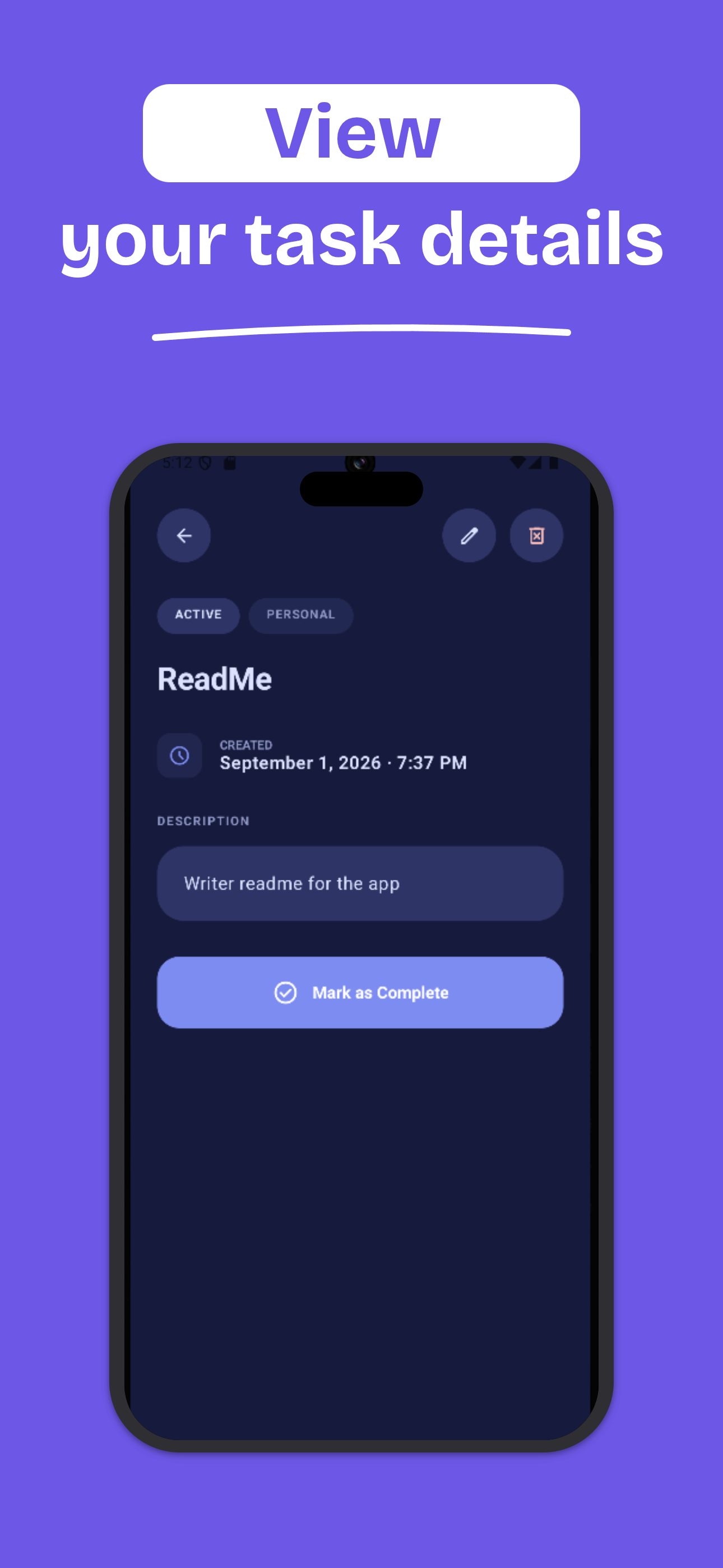 Task Details