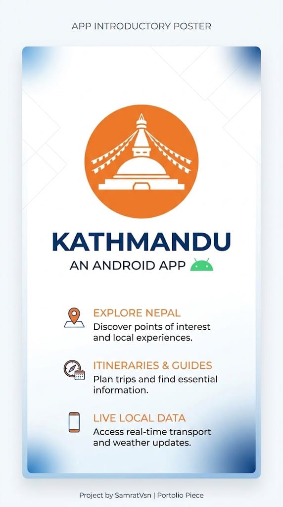 Kathmandu My-City app poster