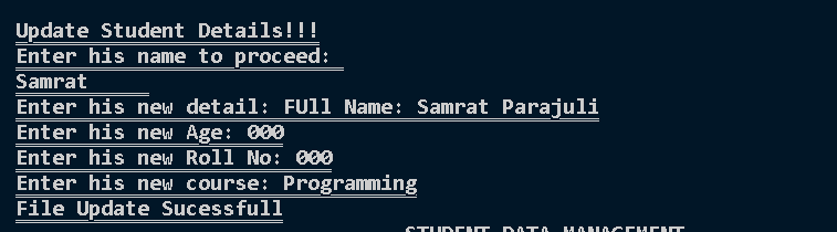 Update Buffer